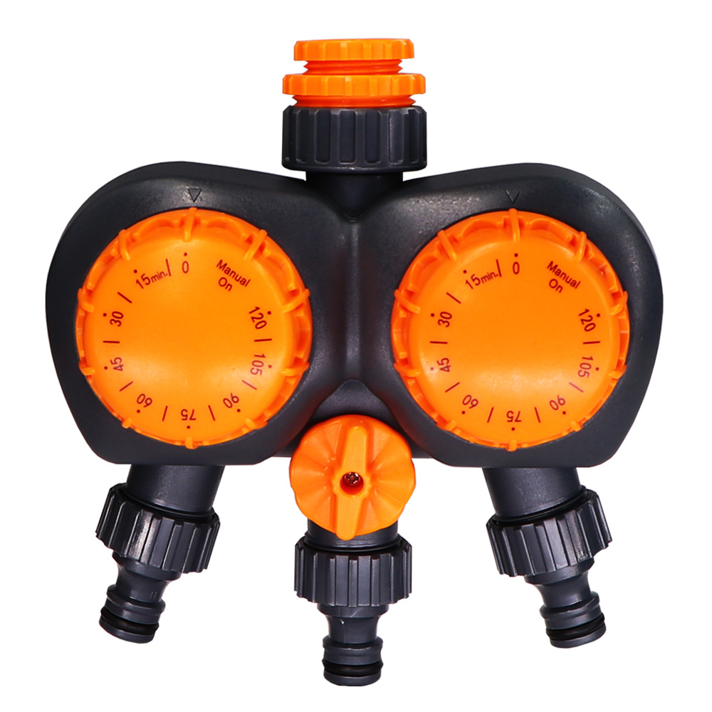 Smart Garden Hose - Tuin Mechanische 3-weg Timer met Dubbele