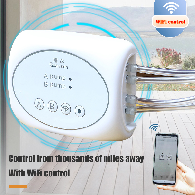 Smart Garden Project - WiFi Smart Garden Irrigation Controller Plant