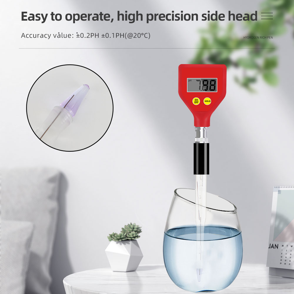 Soil Test Digital - PH-meter PH-98108 met scherpe glazen elektrode,