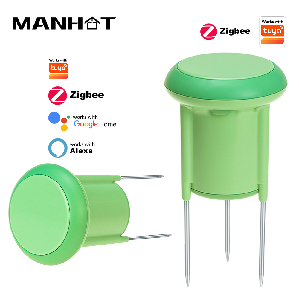 Smart Garden Sensors - Zigbee Smart Soil Sensor Planttemperatuur- en