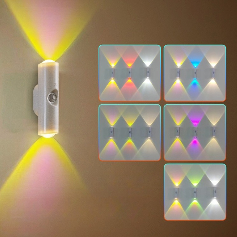 Smart Garden Sensors - Smart RGB Gradiënt Nachtlampje Magnetische Bewegingssensor