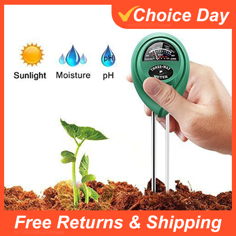 Soil Test Digital - 3 in 1 Bodem PH Meter