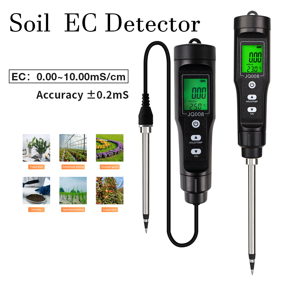 Soil Test Digital - 2 in 1 Bodem EC/Temp Detector