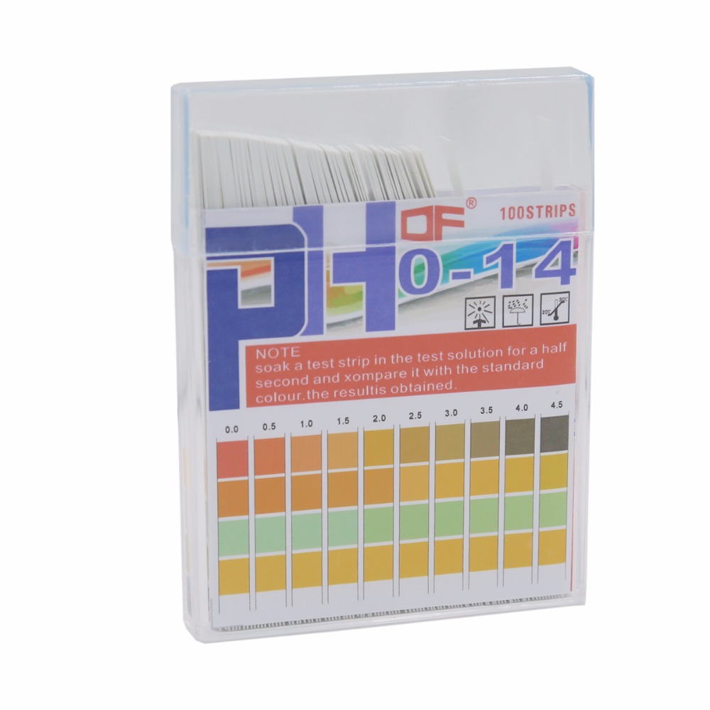 Soil Test Digital - Ph-Teststrips 0-14 Universele Strips Om De