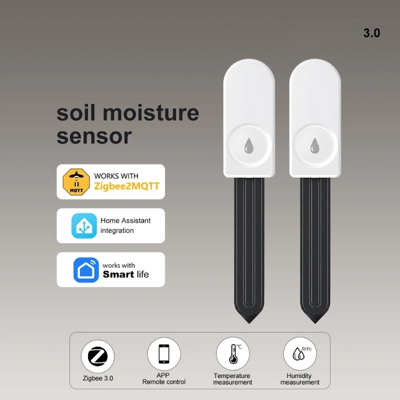 Zigbee slimme bodemvochtigheid - Smart Garden Sensors recensie en prijs
