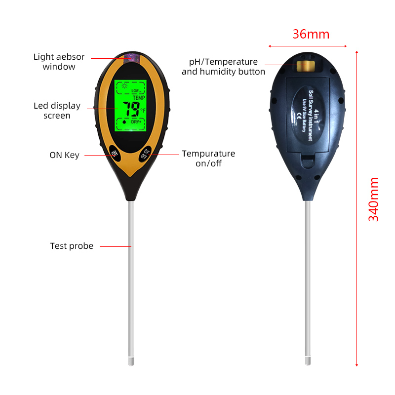 Bodem PH-meter Tester Bodemtes - Soil Test Digital recensie en prijs