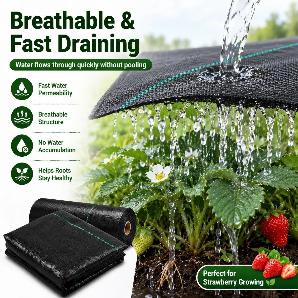 Waterdoorlatende onkruidwerend - Smart Garden Greenhouse recensie en prijs