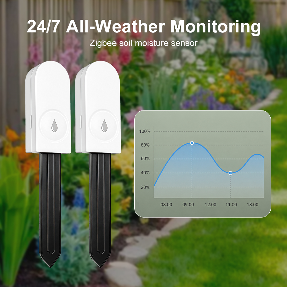 Zigbee 3.0 Bodemvochtsensor Te - Smart Garden Sensors recensie en prijs
