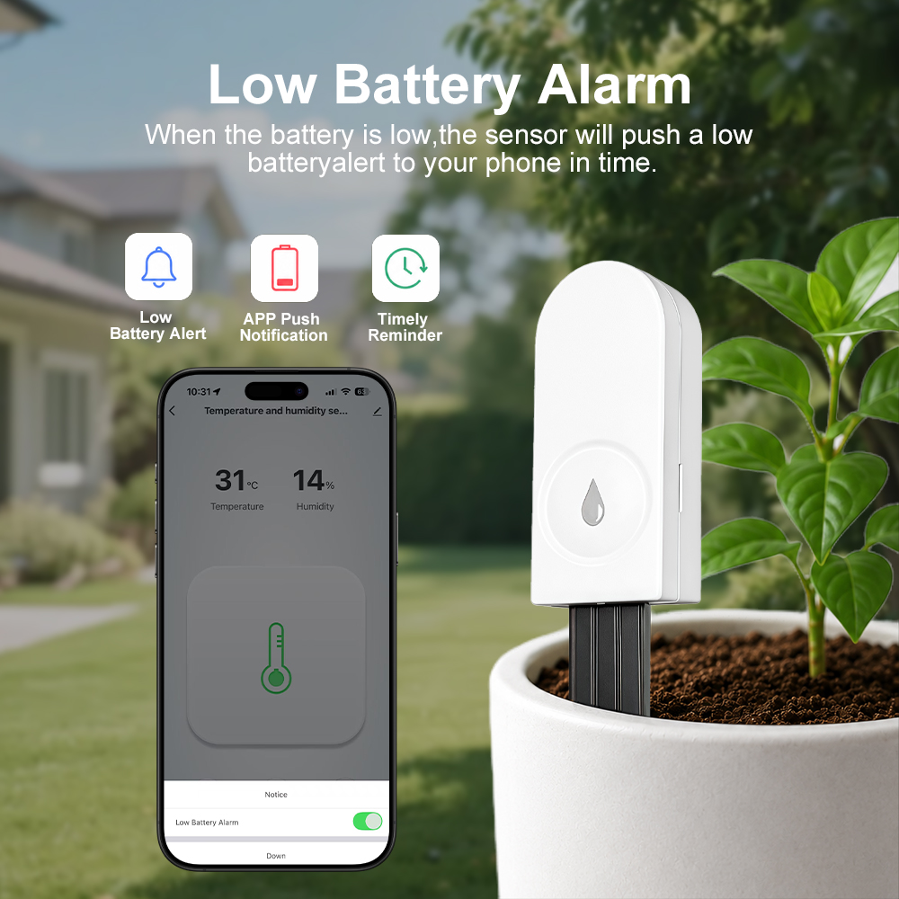 Zigbee 3.0 Bodemvochtsensor Te - Smart Garden Sensors recensie en prijs