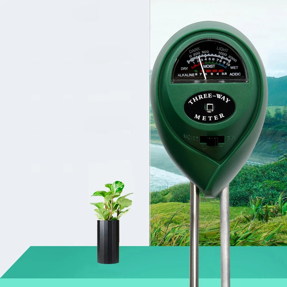 3-in-1 Bodem-pH-meter, zonlich - Soil Test Digital recensie en prijs