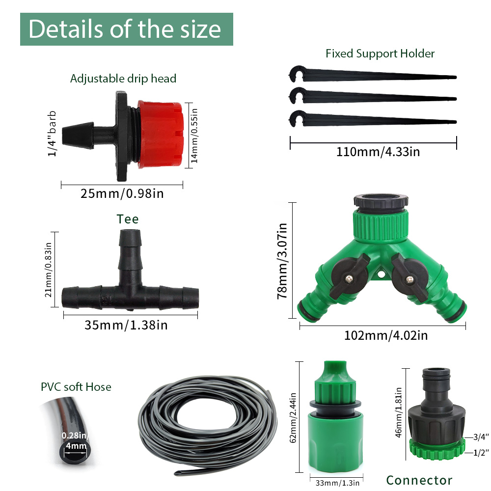 Broeikas 15M-30M Diy Druppelir - Smart Garden Project recensie en prijs
