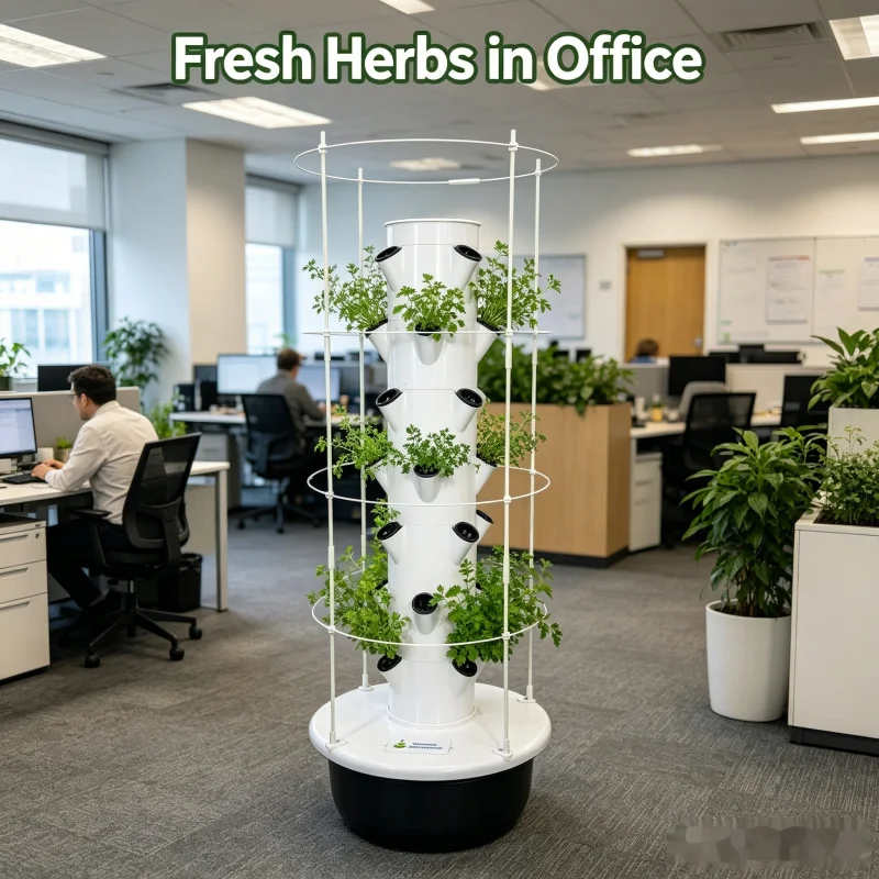 Slim verticaal hydroponisch to - Indoor Herb Garden Kit recensie en prijs