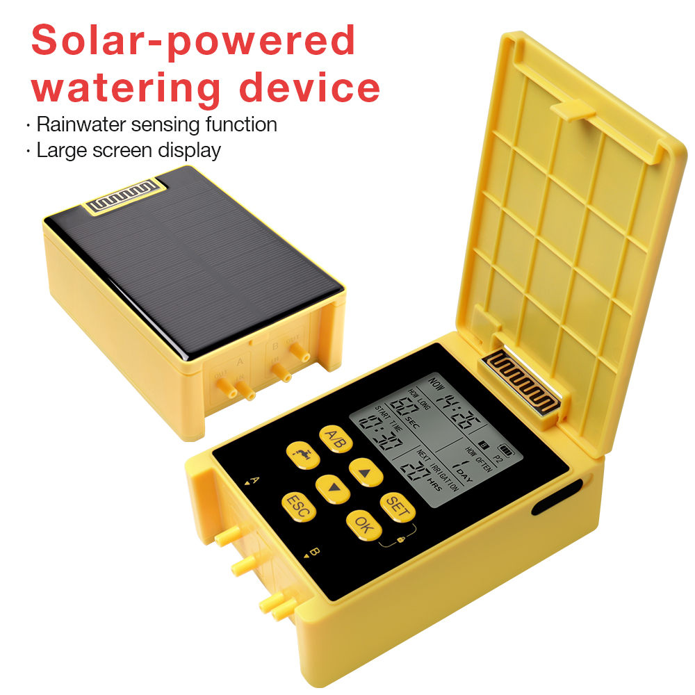 Zonne-energie Dubbele pomp Wat - Smart Garden Project recensie en prijs