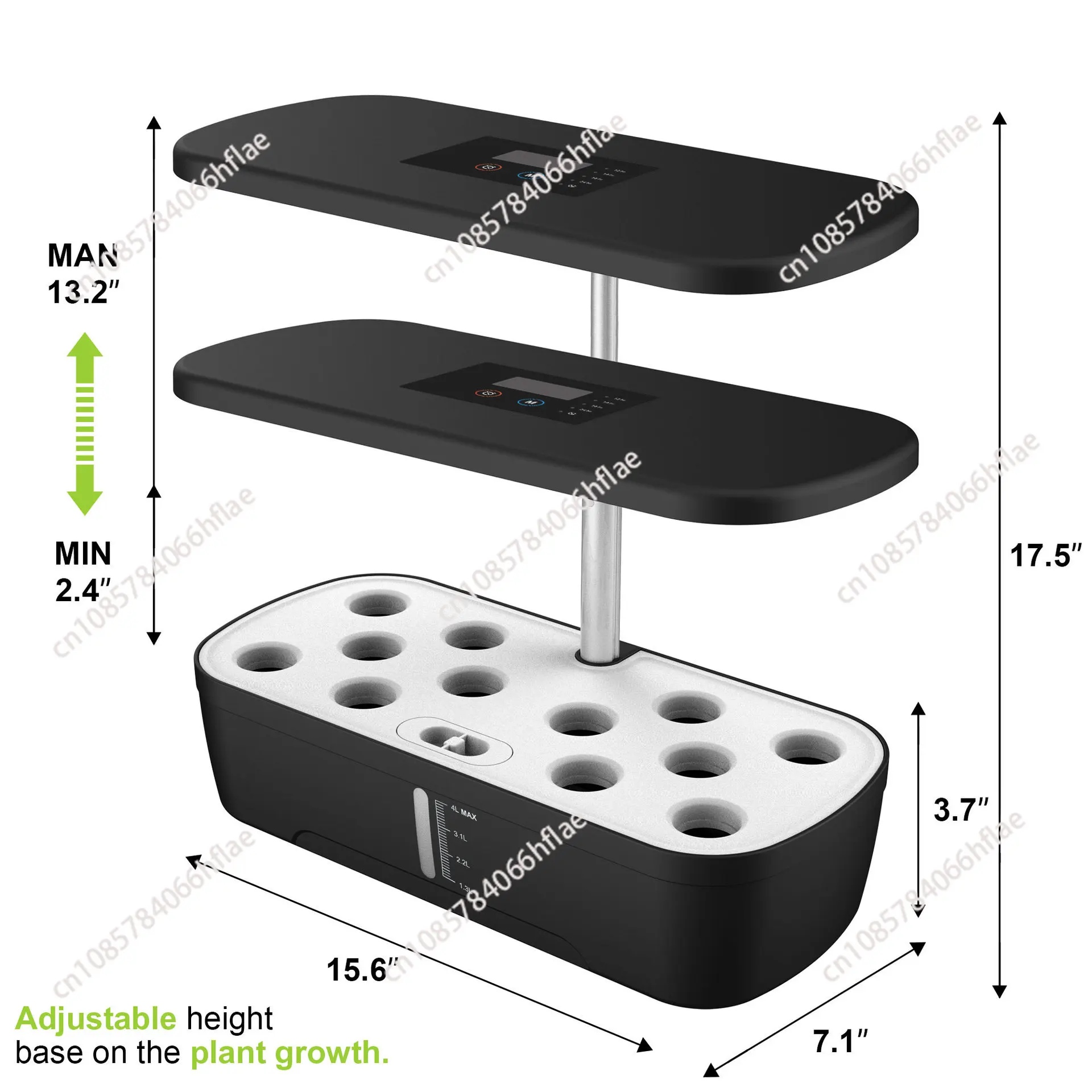 12 Pods Hydroponisch Kweeksyst - Indoor Herb Garden Kit recensie en prijs