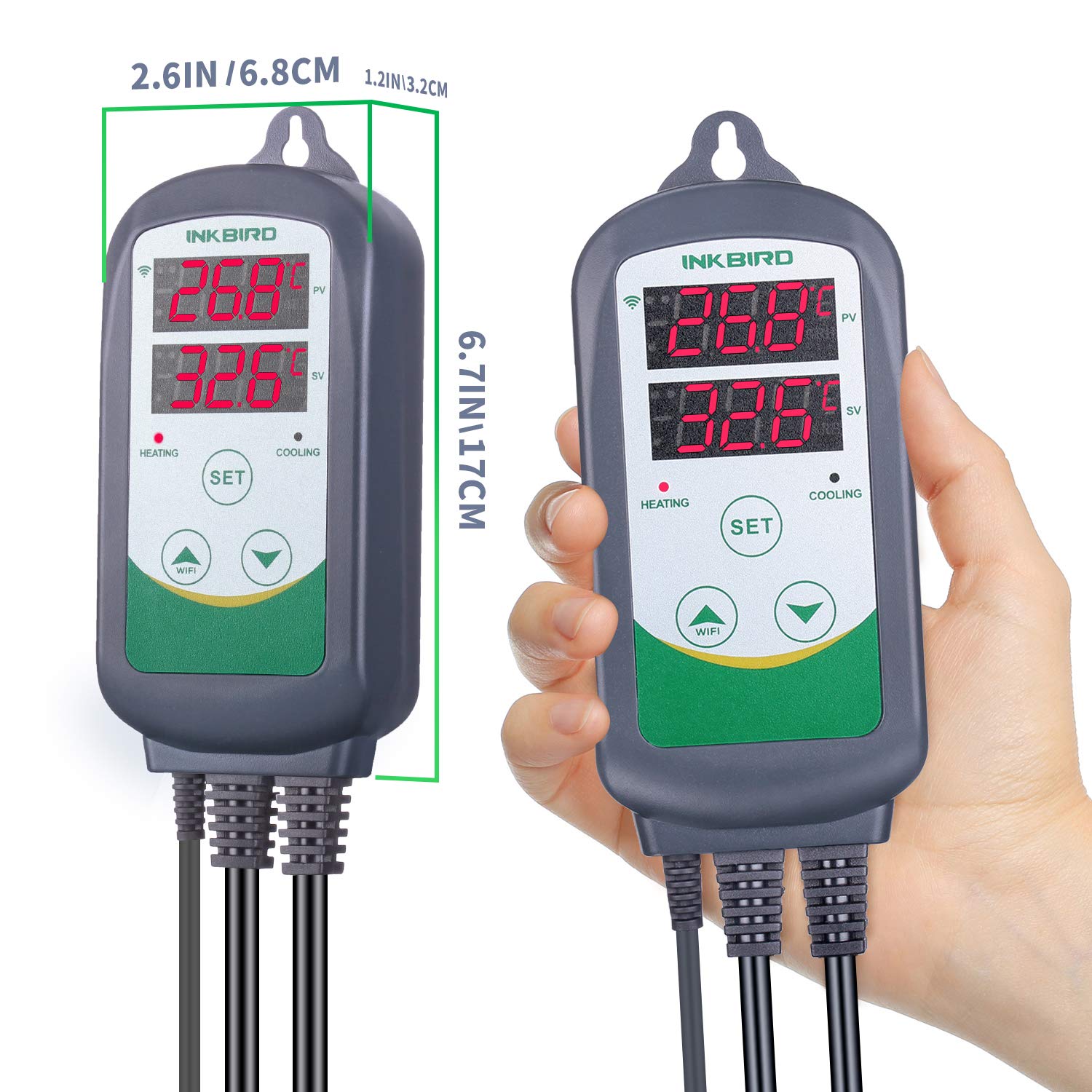 Inkbird ITC-308-WiFi Digitale  - Smart Garden Greenhouse recensie en prijs