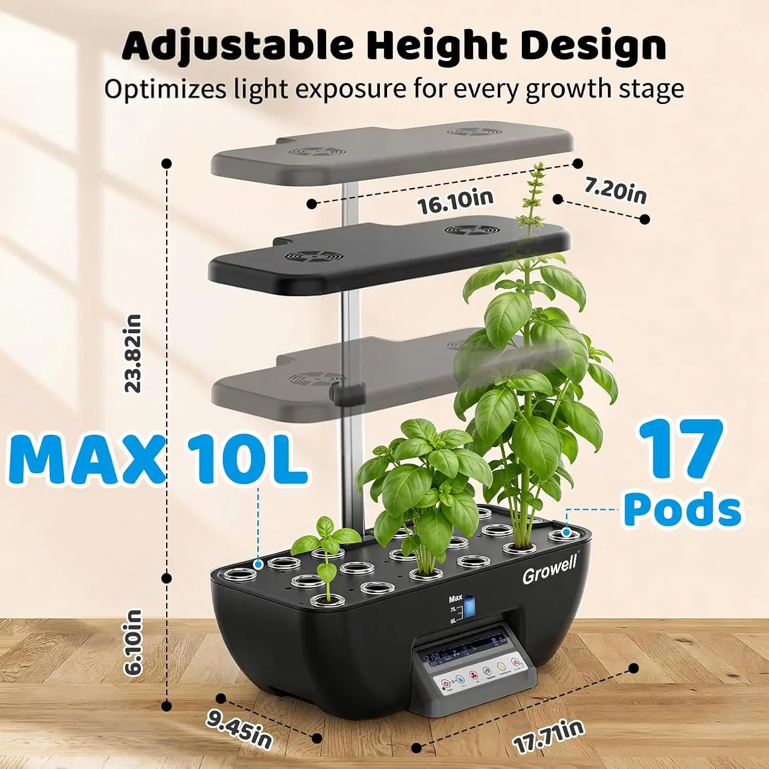 Bestseller Hydroponisch Kweeks - Indoor Herb Garden Kit recensie en prijs