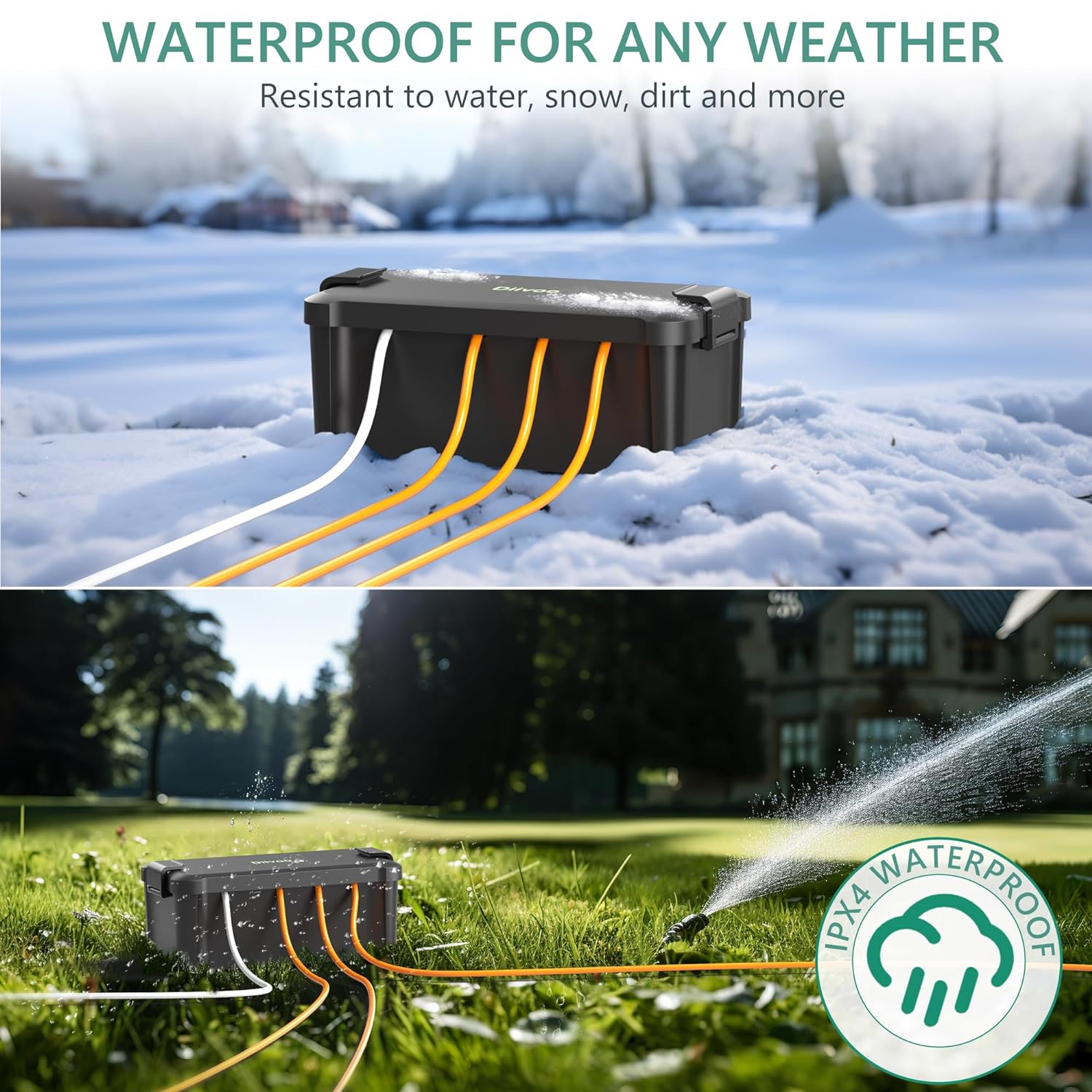 Diivoo Outdoor waterdichte ele - Smart Garden Hub recensie en prijs