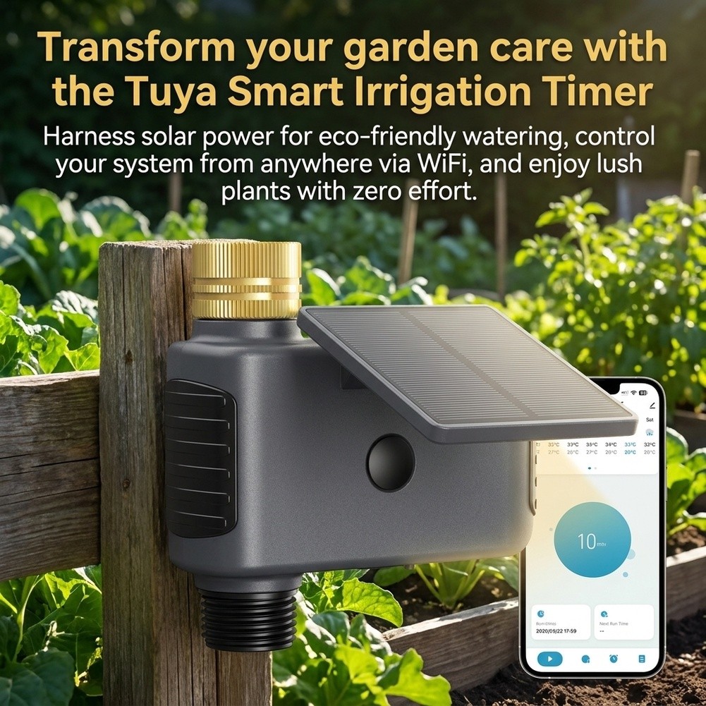 Slimme WiFi Solar Irrigatie Ti - Smart Garden Greenhouse recensie en prijs