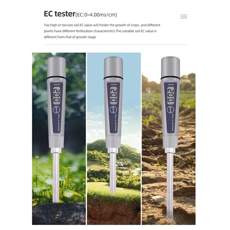 A84E-Tester Digitale ATC EC-31 - Soil Test Digital recensie en prijs