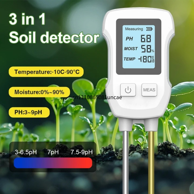 Digitale 3-in-1 bodemtester PH - Soil Test Digital recensie en prijs