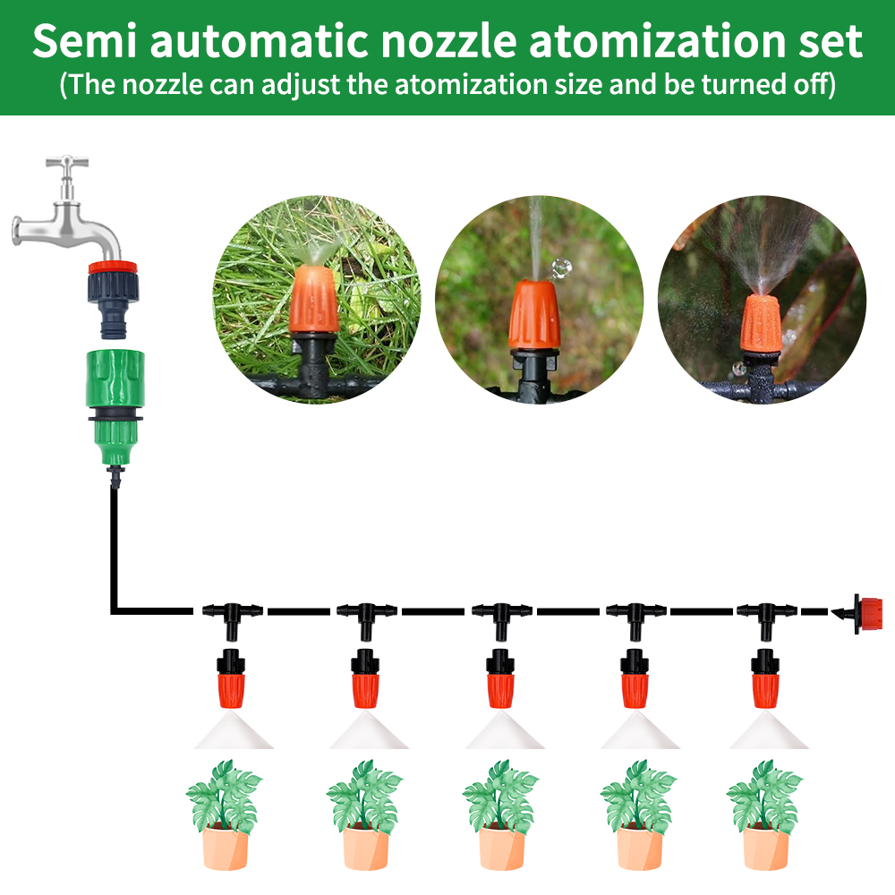 Fog Nozzles Irrigatie Kit 5M-2 - Smart Garden Project recensie en prijs