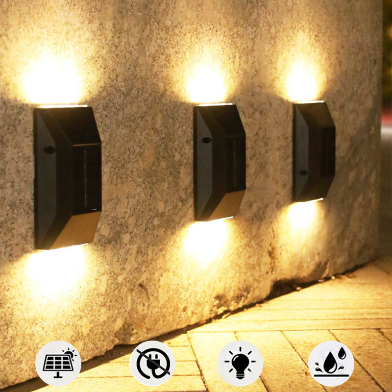 1/2/4/6/8PCS Smart LED Solar L - Smart Garden Fence & Balcony Hanging Planter recensie en prijs