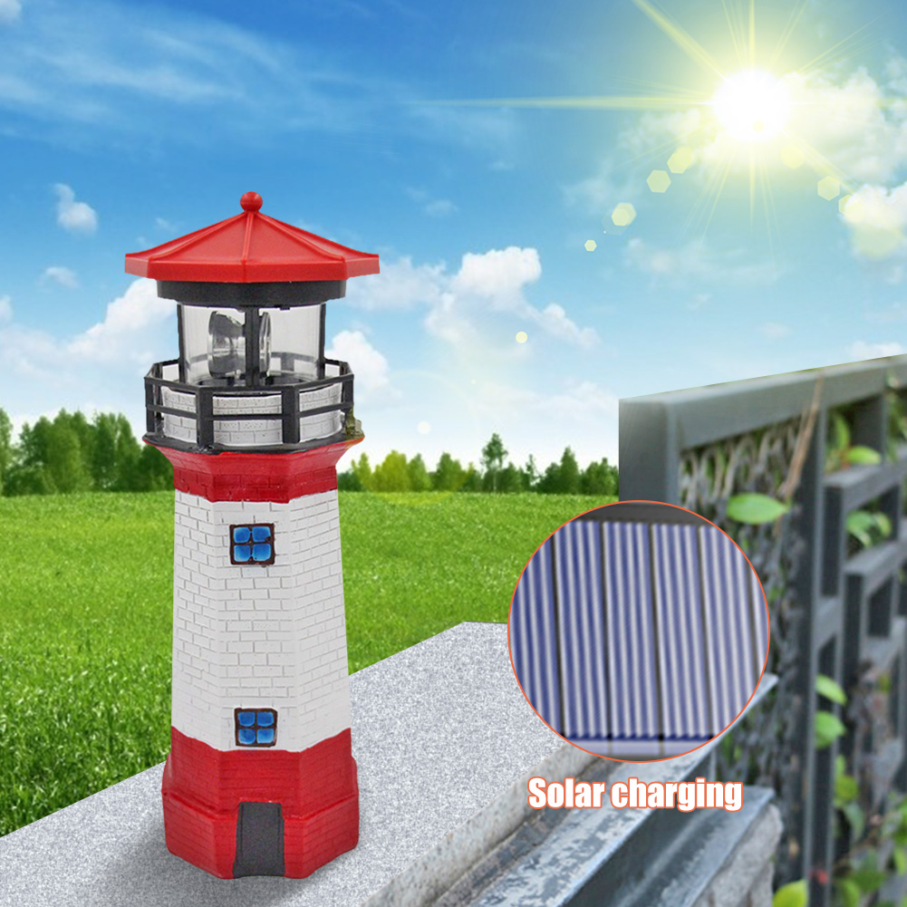 Vuurtorenvorm Solar LED-licht  - Smart Garden Fence & Balcony Hanging Planter recensie en prijs