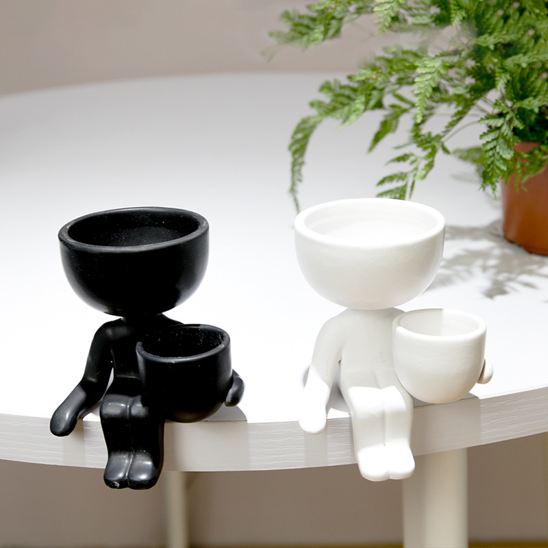 Humanoïde Keramische Bloempot  - Indoor Herb Garden Kit recensie en prijs