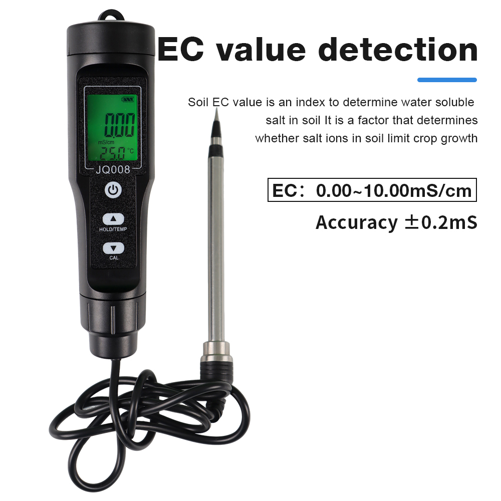 2 in 1 Bodem EC/Temp Detector  - Soil Test Digital recensie en prijs